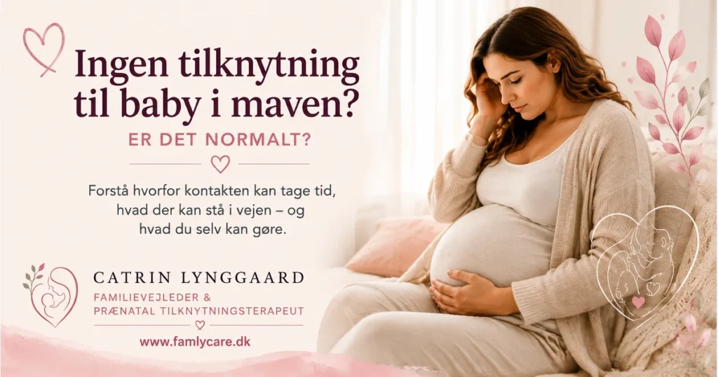 Ingen tilknytning til baby i maven – er det normalt?