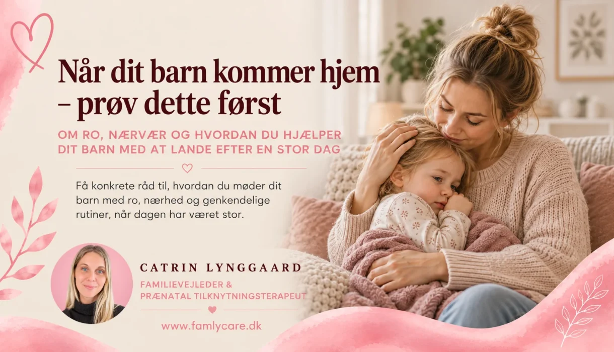 Reaktioner efter start i vuggestue eller dagpleje