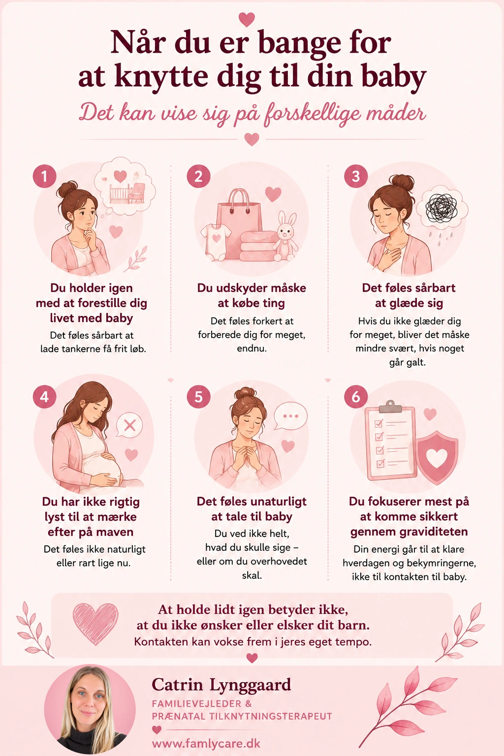 Når du er bange for at knytte dig til din baby – tegn på at du holder følelsesmæssigt igen under graviditeten